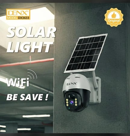 كاميرا مراقبة تعمل بالطاقة الشمسية من دينكس DX3633
