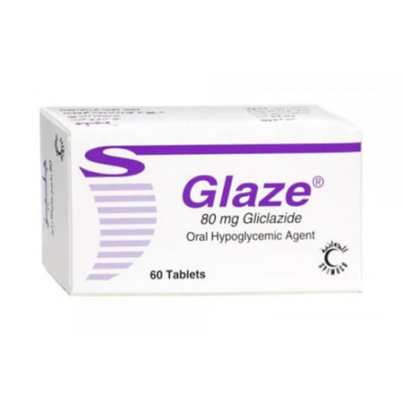 جليز 80 ملجم 60 قرص