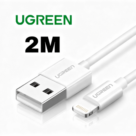 سلك شاحن UGREEN يو اس بي ايفون 2M