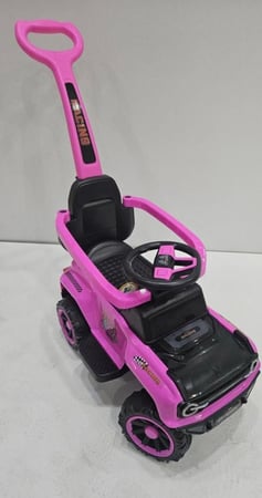 سيارة دف ركوب أطفال بلاستيكية – تصميم فاخر