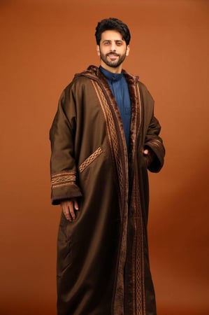 فروة رجالية شتوية فاخرة