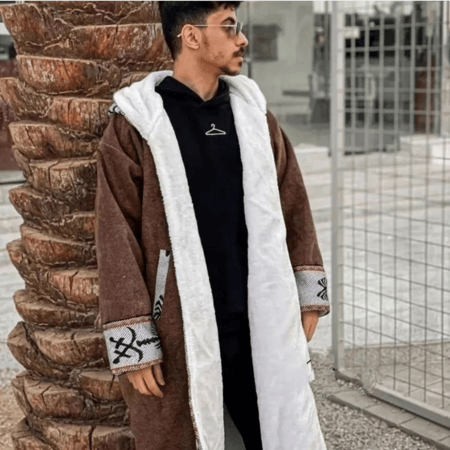 فروة رجالية شتوية فاخرة