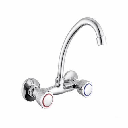 خلاط مجلى مطبخ كروم - تصميم عصري وعملي