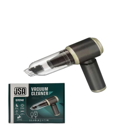 جهاز 2 في 1: مكنسة ومنفاخ سيارة احترافي من JSA - قوة شفط ونفخ عالية