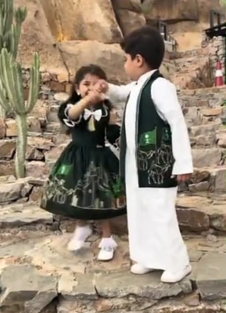 فستان يوم التاسيس ٩٦