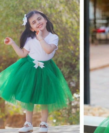 تيشرت مع تنوره اليوم الوطني