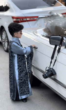 دقلة مع ثوب ولادي الاحرف العربية