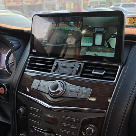 شاشة نيسان باترول بلاتنيوم 12انش شكل الوكالة