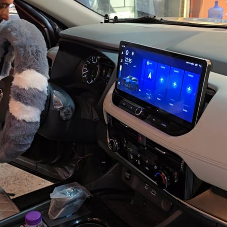 شاشة نيسان اكستريل 2024 2025 مع ديكور الفرار ام 8ذاكرة 128 مع كاميرا