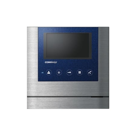 شاشة عالية التقنية ملونة مائية LCD بإسبيكر وبدون سماعة يمكن ربطها بكاميرتين وشاشتين وسماعتين يد – CDV-43M