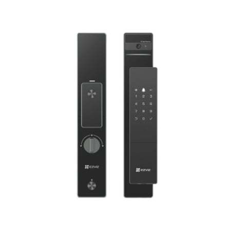 قفل ذكي ببصمة الوجه الاصبع و الرقم السرى و كارت الدخول ومفتاح للطوارئ من ايزفيز , CS-DL50FVS