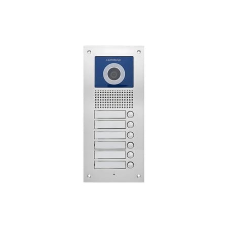 كاميرا بوابة 1/3 ملونة لنظام الشقق المتعددة بغلاف ألومنيوم تاخذ من 2 الى 6 شقة - DRC-(N)UC