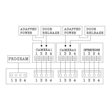 شاشة ملونة يمكن ربطها مع كامرتين بوابة وانتر فون- CDV-70M