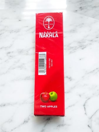 ربع معسل النخله تفاحتين (Nakhla Two Apples Shisha Tobacco