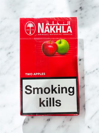 ربع معسل النخله تفاحتين (Nakhla Two Apples Shisha Tobacco