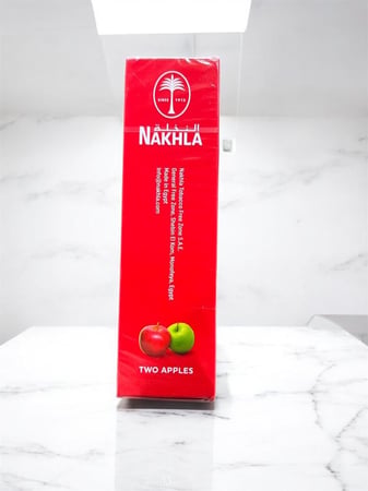 ربع معسل النخله تفاحتين (Nakhla Two Apples Shisha Tobacco