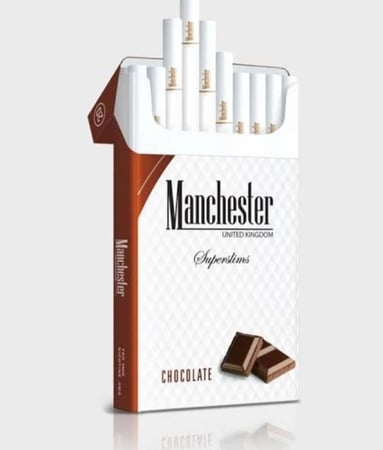 دخان مانشستر شوكولاتة – Manchester Superslims Chocolate