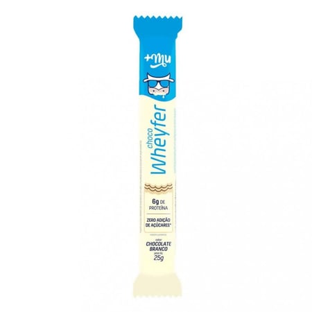 ويفر بروتيني محشو بحشوة الشيكولاتة البيضا  25 جم مايزمو