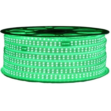 شريط ليد 50 متر 2 خط لون ازرق 7 واط ضمان 2 سنوات