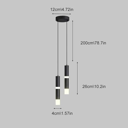 علاقي ليد ثنائي اسطواني
