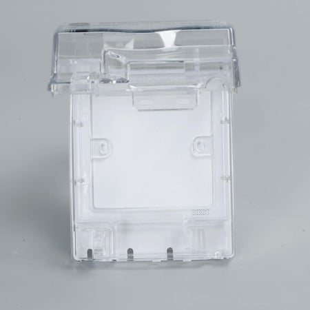 غطاء منفذ كهرباء لحماية الأطفال علب منافذ كهربائية بيضاء مقاومة للماء