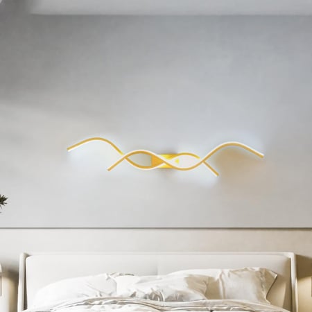 انارة جدارية ليد  بـ3 اضاءة  بتصميم ابداعي 80 سم 206