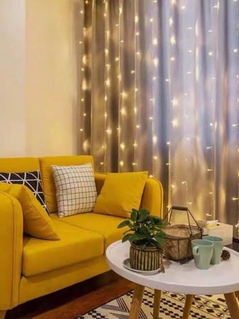 ستارة مقاس10×2 متر  ستارة حبل زينة 480لمبة