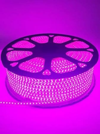 شريط ليد 50 متر 2 خط لون اخضر 7 واط ضمان 2 سنوات