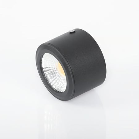 كشاف سلندر أسود ابيض 7سم بقوة 7 واط ضمان 2 سنوات