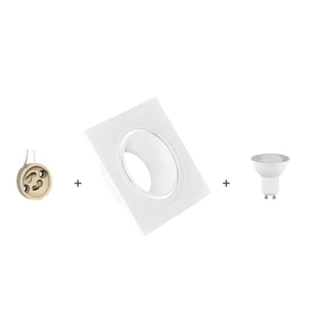 بكج سبوت لايت ضد التوهج مربع مفرد الانارة المتكاملة