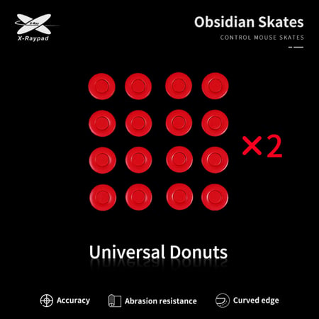 X-RAYPAD Obsidian Red