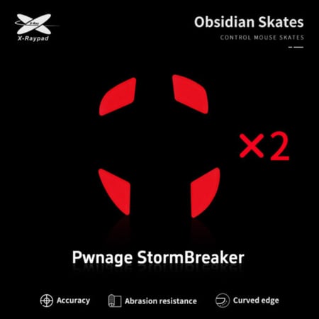 X-RAYPAD Obsidian Red