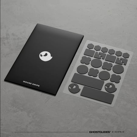 GHOSTGRIPS BLACK HEAVY