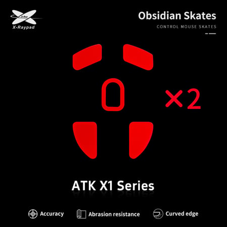 X-RAYPAD Obsidian Red