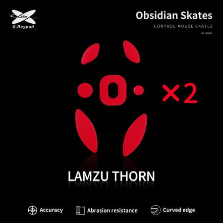 X-RAYPAD Obsidian Red