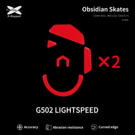 X-RAYPAD Obsidian Red