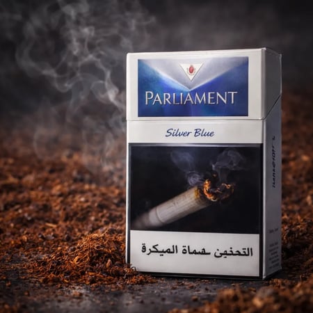 سجائر بارليمنت سلفر بلو فلتر – Parliament Silver Blue Filter Cigarettes
