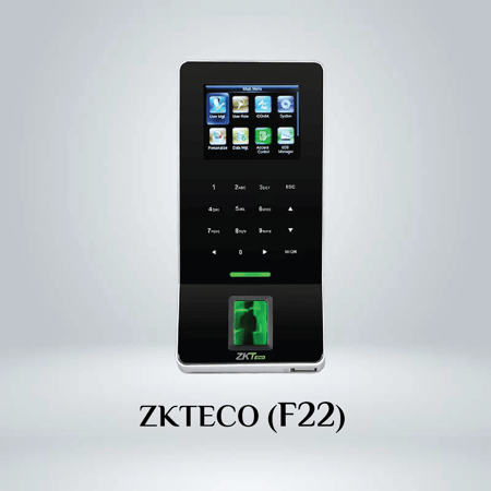 جهاز بصمة حضور وانصراف ZKTeco F22