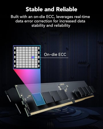 رام اسود LEXAR RGB 32G 2*16 DDR5 6000M