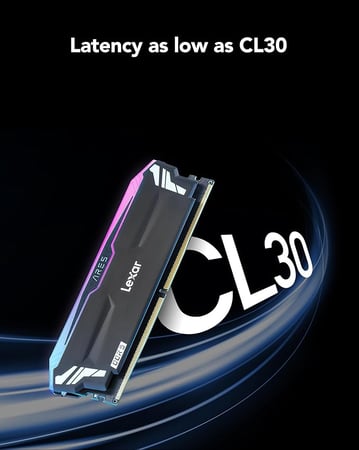 رام اسود LEXAR RGB 32G 2*16 DDR5 6000M