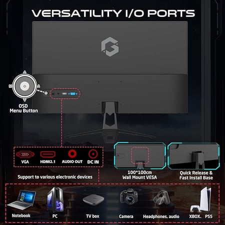 شاشة ألعاب 27 بوصة GAMEON