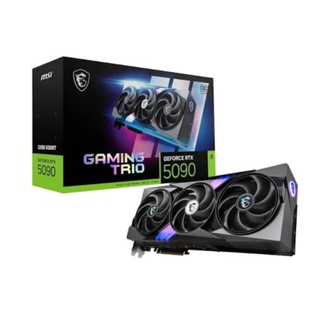 MSI RTX 5090 GAMING TRIO OC 32GB – كرت شاشة خارق للألعاب و4K مع تبريد ثلاثي متقدم