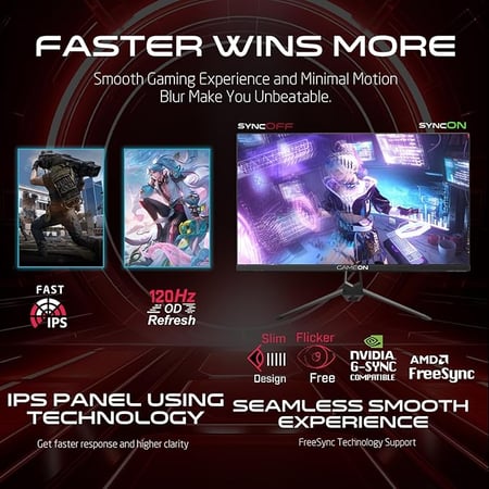 شاشة ألعاب 27 بوصة GAMEON