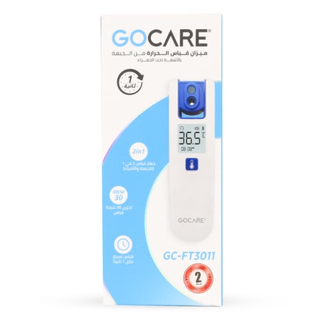 مقياس حرارة الجبهة بالأشعة تحت الحمراء من جو كير - مستشعر قابل للتبديل