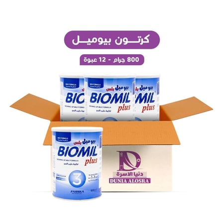 كرتون بيوميل - (3) - 800 جرام / 12 عبوة