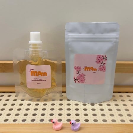 ماتشا إحتفالية فاخرة 30g + سيروب الفانيليا 30ml