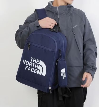 حقيبة مدرسية مع مقلمة The north face