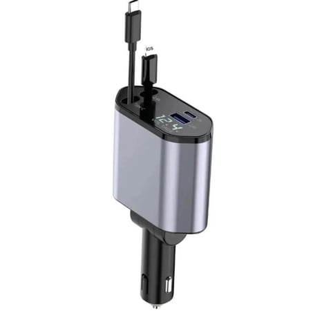 شاحن سيارة سريع شحن فائق السرعة أثناء القيادة