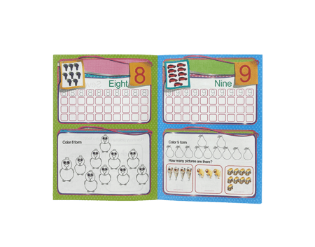 كتاب English Numbers للأطفال