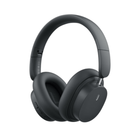 سماعة بلوتوث لاسلكي للراس سوداء صوت نقي واتصال مستقر